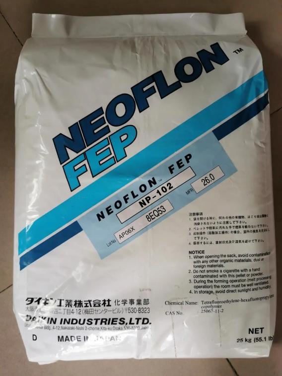 NEOFLON FEP NP-120 Daikin Fluorinated Ethylene Propylene copolymer